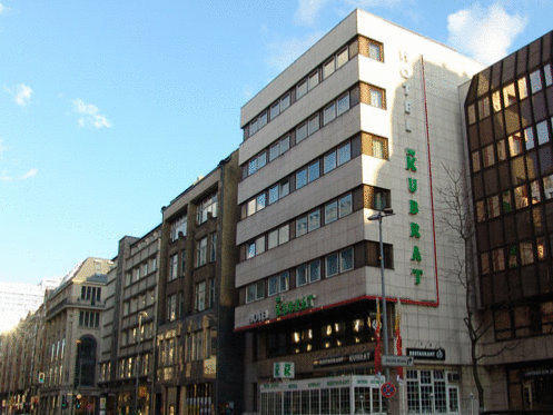 Hotel Kubrat Am Checkpoint Charlie Berlin Exterior foto